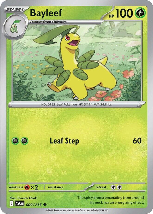 Bayleef - 009/217 - ME: Ascended Heroes (ASC) - Normal - Pokemon TCG Card