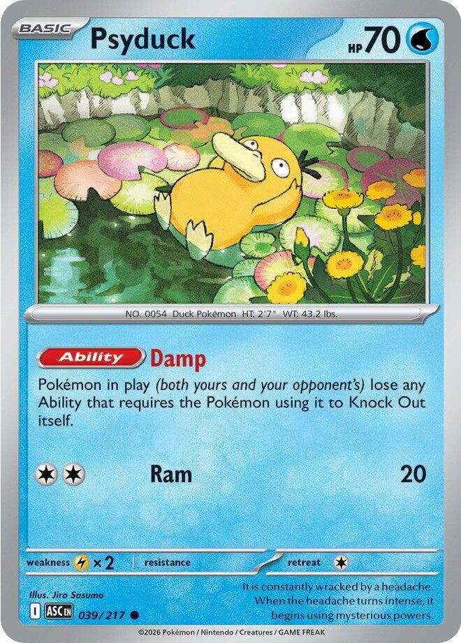 Psyduck - 039/217 - ME: Ascended Heroes (ASC) - Common - Normal - Pokemon TCG Card