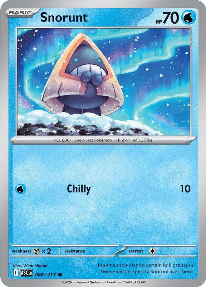 Snorunt - 046/217 - ME: Ascended Heroes (ASC) - Common - Normal - Pokemon TCG Card