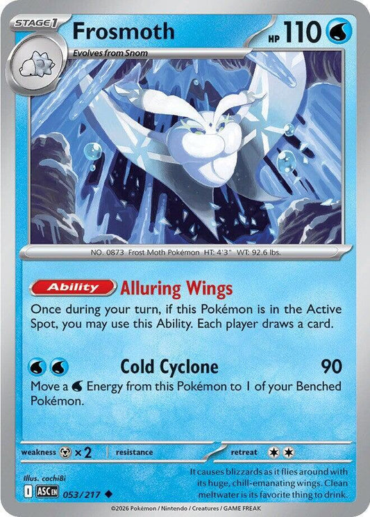 Frosmoth - 053/217 - ME: Ascended Heroes (ASC) - Normal - Pokemon TCG Card