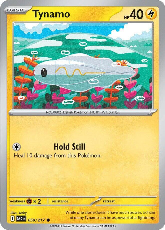 Tynamo - 059/217 - ME: Ascended Heroes (ASC) - Normal - Pokemon TCG Card
