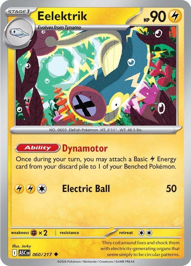 Eelektrik - 060/217 - ME: Ascended Heroes (ASC) - Normal - Pokemon TCG Card