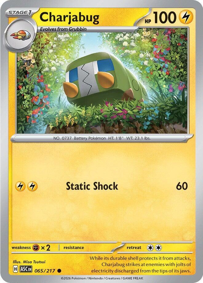 Charjabug - 065/217 - ME: Ascended Heroes (ASC) - Normal - Pokemon TCG Card