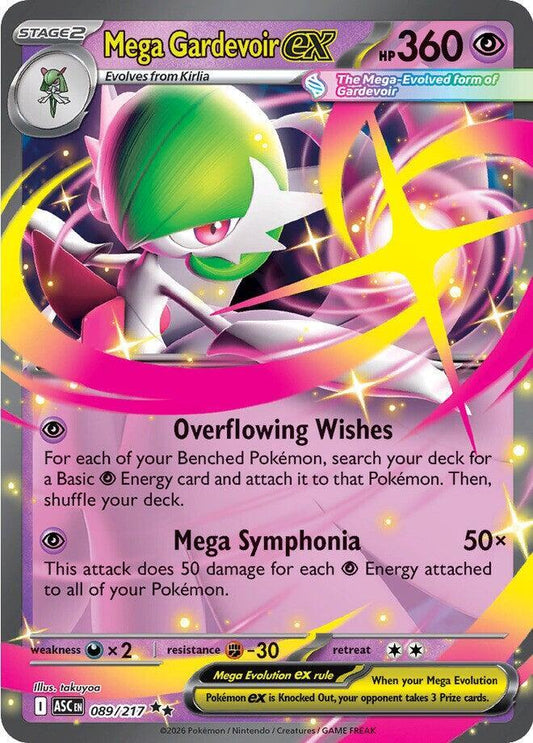 Mega Gardevoir ex - 089/217 - ME: Ascended Heroes (ASC)