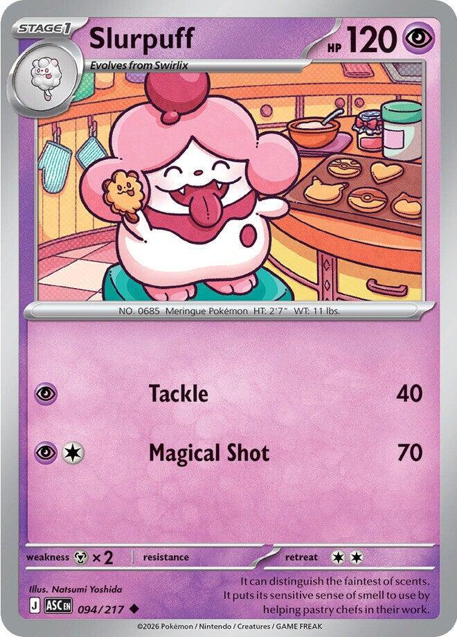 Slurpuff - 094/217 - ME: Ascended Heroes (ASC) - Uncommon - Normal - Pokemon TCG Card