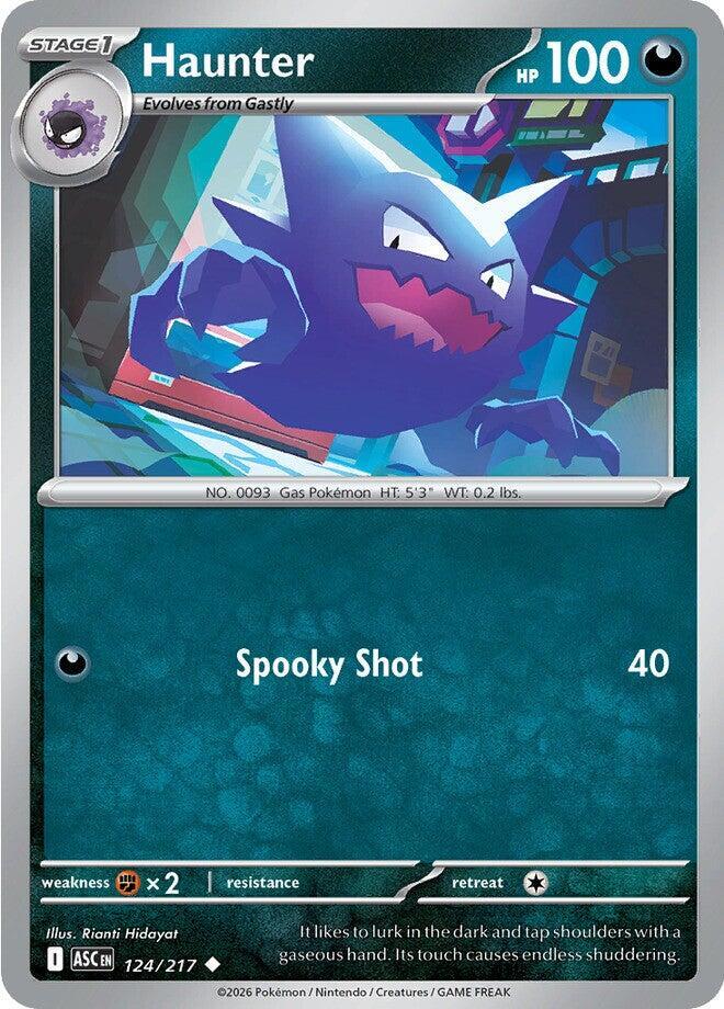 Haunter - 124/217 - ME: Ascended Heroes (ASC) - Normal - Pokemon TCG Card