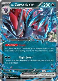 N's Zoroark ex - 137/217 - ME: Ascended Heroes (ASC) - Double Rare