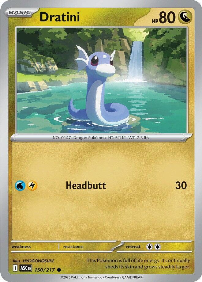 Dratini - 150/217 - ME: Ascended Heroes (ASC) - Normal - Pokemon TCG Card