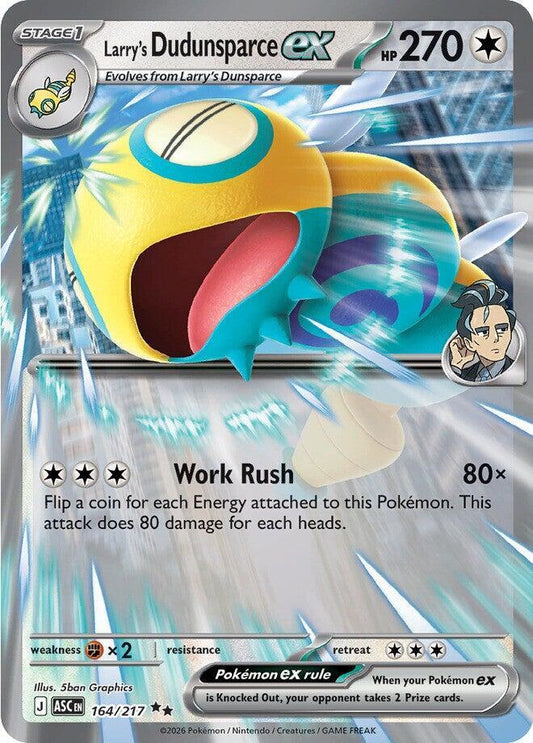 Larry's Dudunsparce ex - 164/217 - ME: Ascended Heroes (ASC)