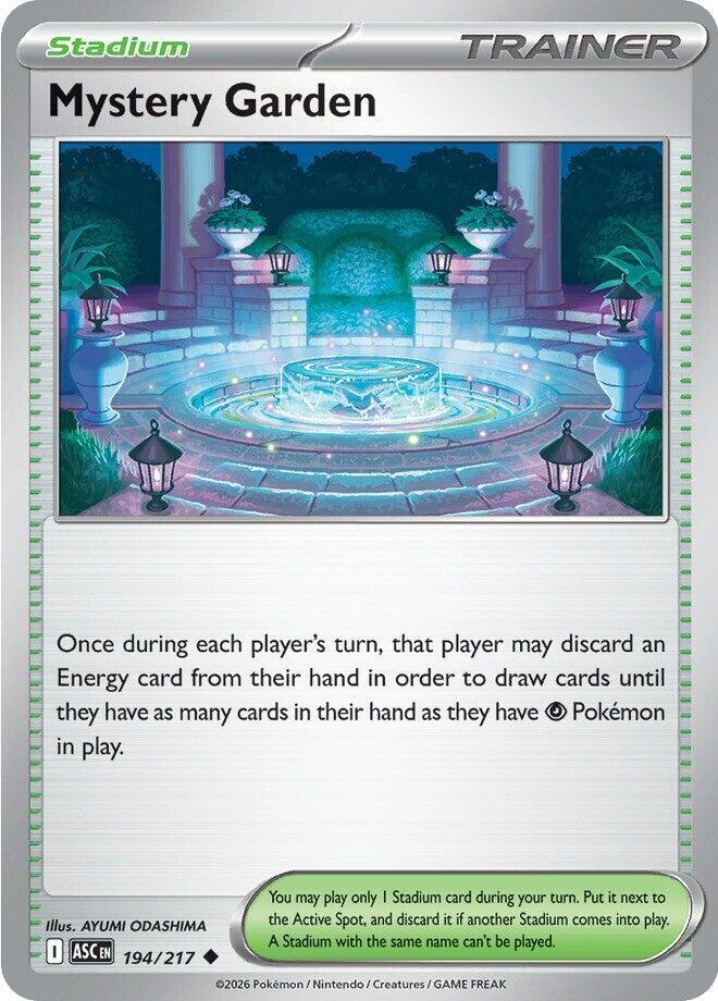 Mystery Garden - 194/217 - ME: Ascended Heroes (ASC) - Normal - Pokemon TCG Card