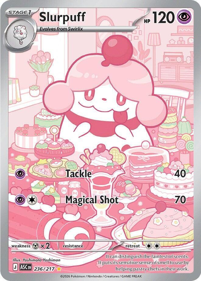 Slurpuff - 236/217 - ME: Ascended Heroes (ASC) - Illustration Rare