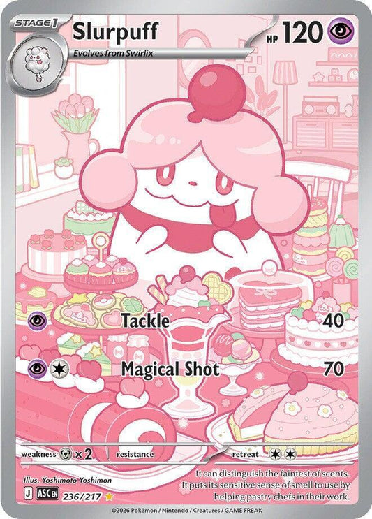 Slurpuff - 236/217 - ME: Ascended Heroes (ASC) - Illustration Rare