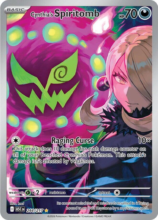 Cynthia's Spiritomb - 244/217 - ME: Ascended Heroes (ASC) - Illustration Rare