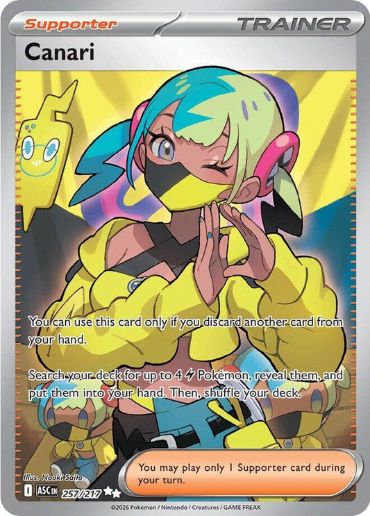 Canari - 257/217 - ME: Ascended Heroes (ASC) - Ultra Rare