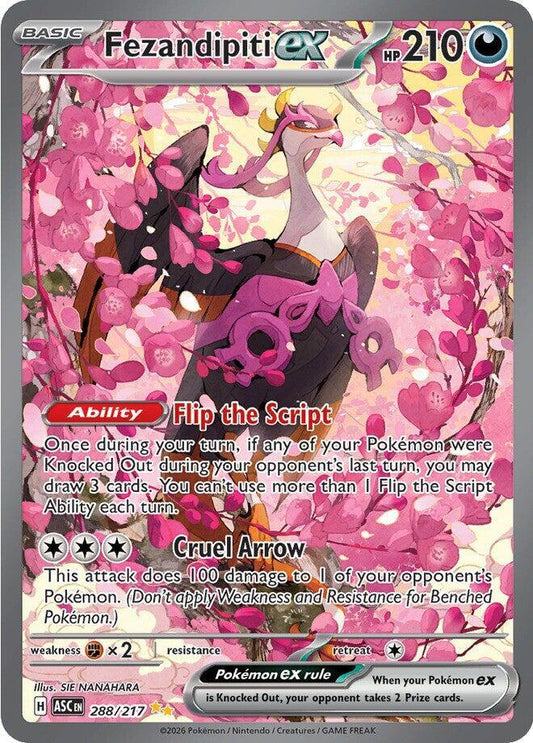 Fezandipiti ex - 288/217 - ME: Ascended Heroes (ASC) - Special Illustration Rare