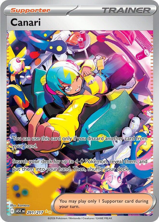 Canari - 291/217 - ME: Ascended Heroes (ASC) - Special Illustration Rare