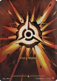 Fury Rune (R01a) - R01a - Spiritforged (SFD) - Foil