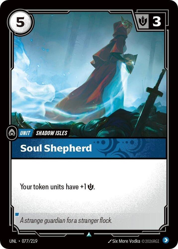 Soul Shepherd - 077/219 - Unleashed (UNL) - Normal - Riftbound TCG Card