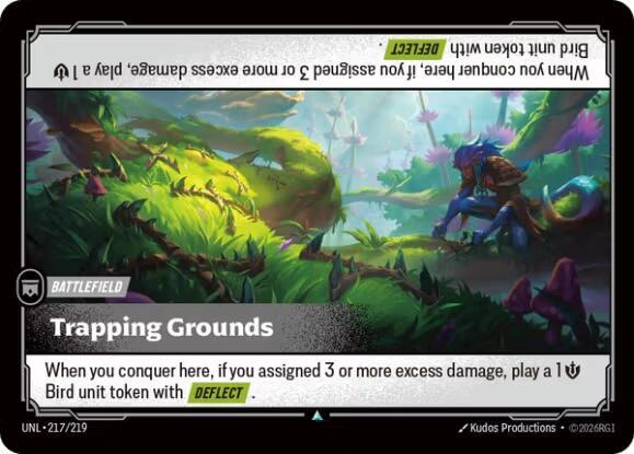 Trapping Grounds - 217/219 - Unleashed (UNL) - Normal - Riftbound TCG Card