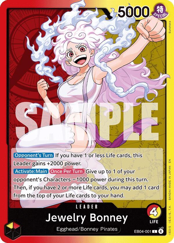 Jewelry Bonney (EB04-001) - EB04-001 - Adventure on Kami's Island (EB04) - Normal - One Piece TCG Card