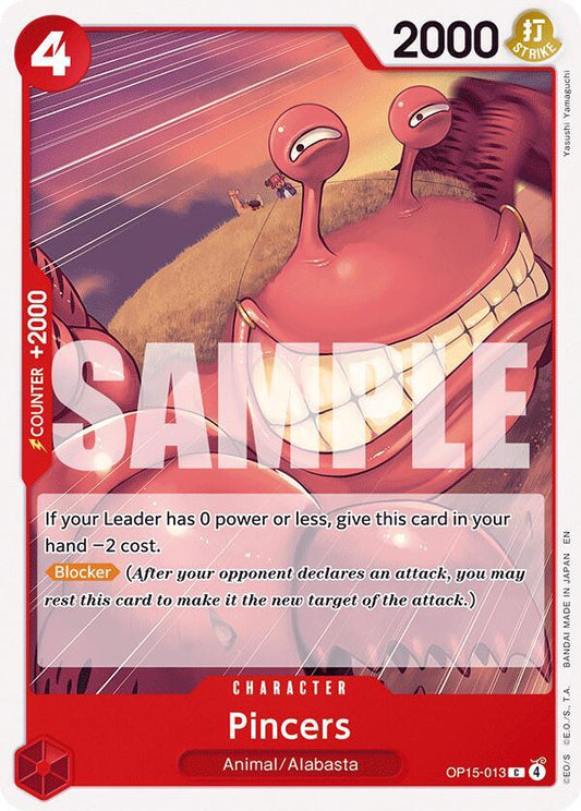 Pincers - OP15-013 - Adventure on Kami's Island (OP15) - Normal - One Piece TCG Card