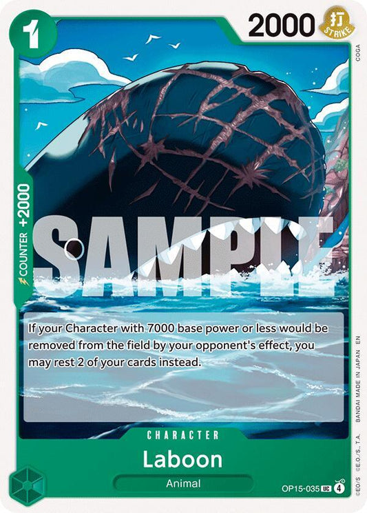 Laboon - OP15-035 - Adventure on Kami's Island (OP15) - Normal - One Piece TCG Card