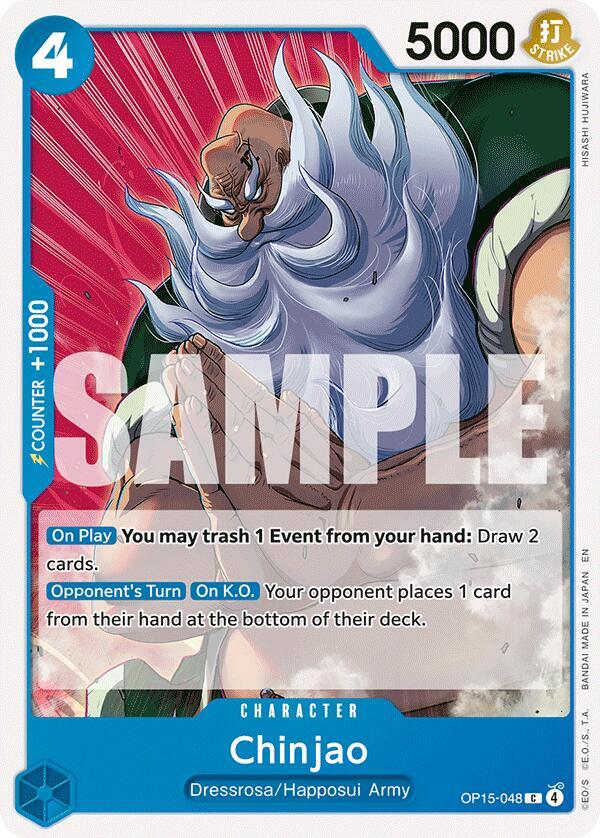 Chinjao - OP15-048 - Adventure on Kami's Island (OP15) - Normal - One Piece TCG Card