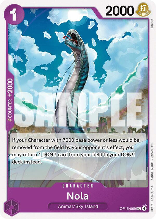 Nola - OP15-069 - Adventure on Kami's Island (OP15) - Normal - One Piece TCG Card