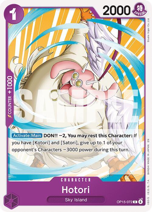 Hotori - OP15-072 - Adventure on Kami's Island (OP15) - Normal - One Piece TCG Card