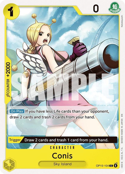 Conis - OP15-104 - Adventure on Kami's Island (OP15) - Normal - One Piece TCG Card