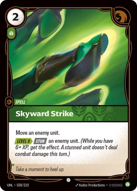 Skyward Strike - 038/219 - Unleashed (UNL) - Normal - Riftbound TCG Card