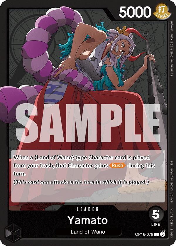 Yamato (079) - OP16-079 - The Time of Battle (OP16) - Normal - One Piece TCG Card