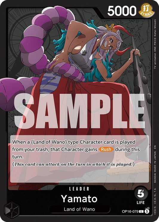 Yamato (079) - OP16-079 - The Time of Battle (OP16) - Normal - One Piece TCG Card