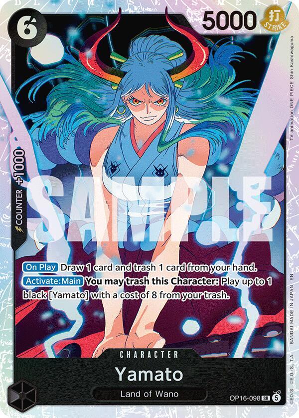 Yamato (098) - OP16-098 - The Time of Battle (OP16) - Foil - One Piece TCG Card