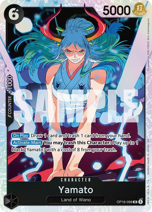 Yamato (098) - OP16-098 - The Time of Battle (OP16) - Foil - One Piece TCG Card