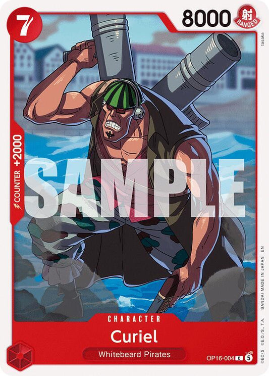 Curiel - OP16-004 - The Time of Battle (OP16) - Normal - One Piece TCG Card