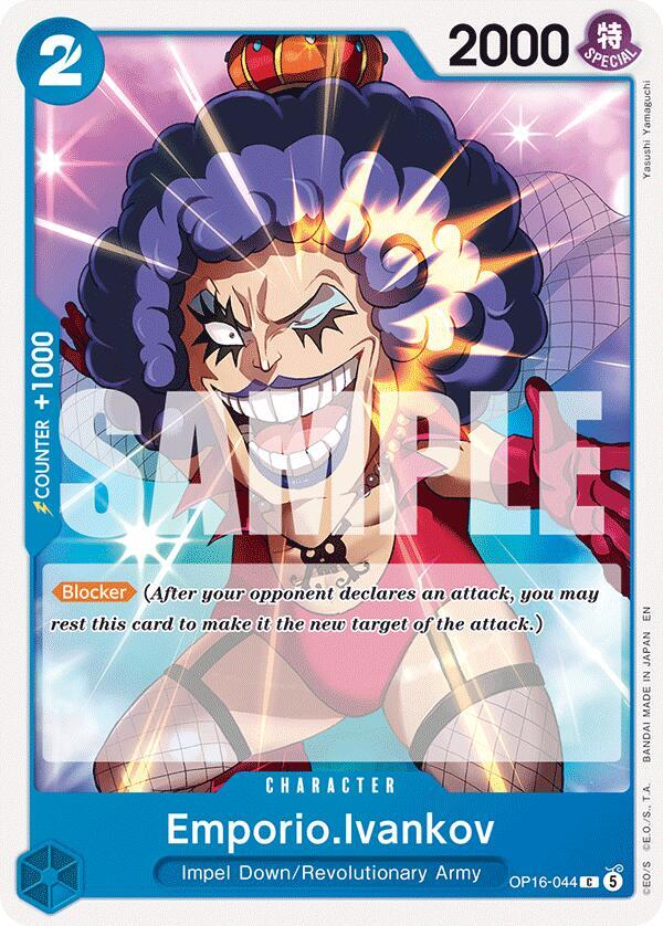 Emporio.Ivankov (044) - OP16-044 - The Time of Battle (OP16) - Normal - One Piece TCG Card