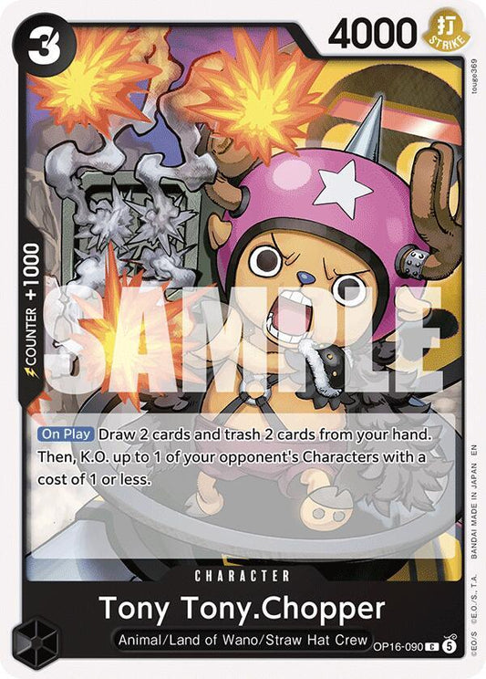 Tony Tony.Chopper - OP16-090 - The Time of Battle (OP16) - Normal - One Piece TCG Card