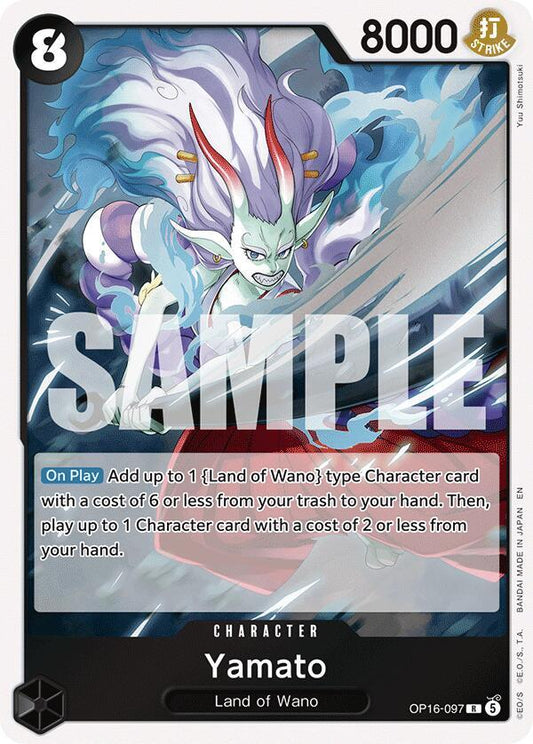 Yamato (097) - OP16-097 - The Time of Battle (OP16) - Foil - One Piece TCG Card