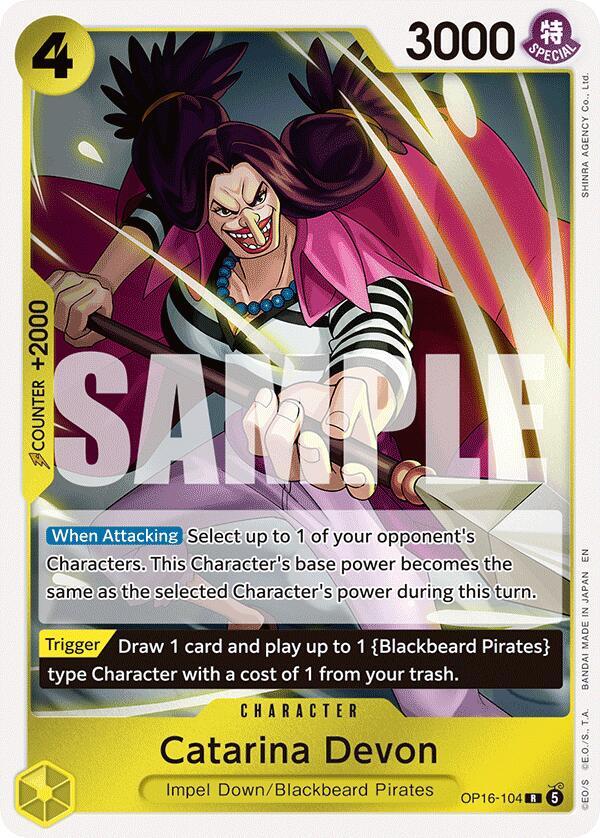 Catarina Devon - OP16-104 - The Time of Battle (OP16) - Foil - One Piece TCG Card
