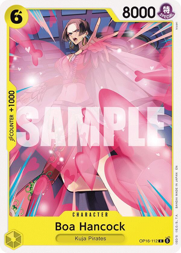 Boa Hancock (112) - OP16-112 - The Time of Battle (OP16) - Normal - One Piece TCG Card