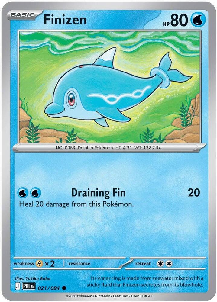 Finizen - 021/084 - ME05: Pitch Black (PBL) - Normal - Pokemon TCG Card