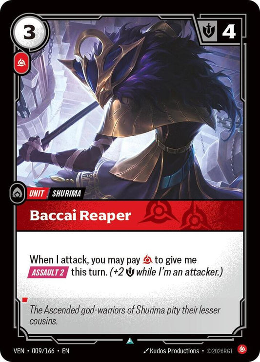 Baccai Reaper - 009/166 - Vendetta (VEN) - Foil