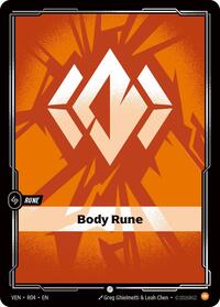 Body Rune - R04 - Vendetta (VEN) - Normal