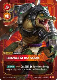 Renekton - Butcher of the Sands - 141/166 - Vendetta (VEN) - Foil