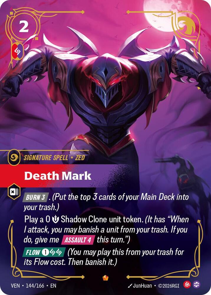 Death Mark - 144/166 - Vendetta (VEN) - Foil