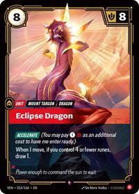 Eclipse Dragon - 016/166 - Vendetta (VEN) - Foil