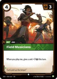 Field Musicians - 026/166 - Vendetta (VEN) - Normal