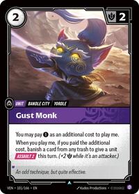 Gust Monk - 101/166 - Vendetta (VEN) - Normal