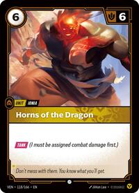 Horns of the Dragon - 118/166 - Vendetta (VEN) - Normal